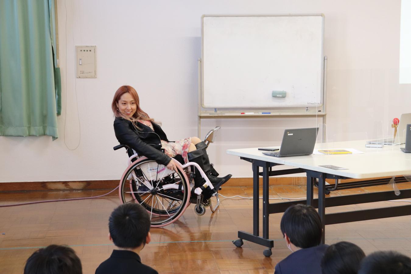 車いす利用者講演会1