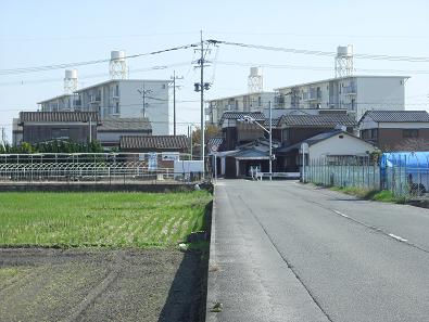 一木団地全景(西→東)
