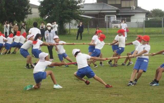 田口小綱引き