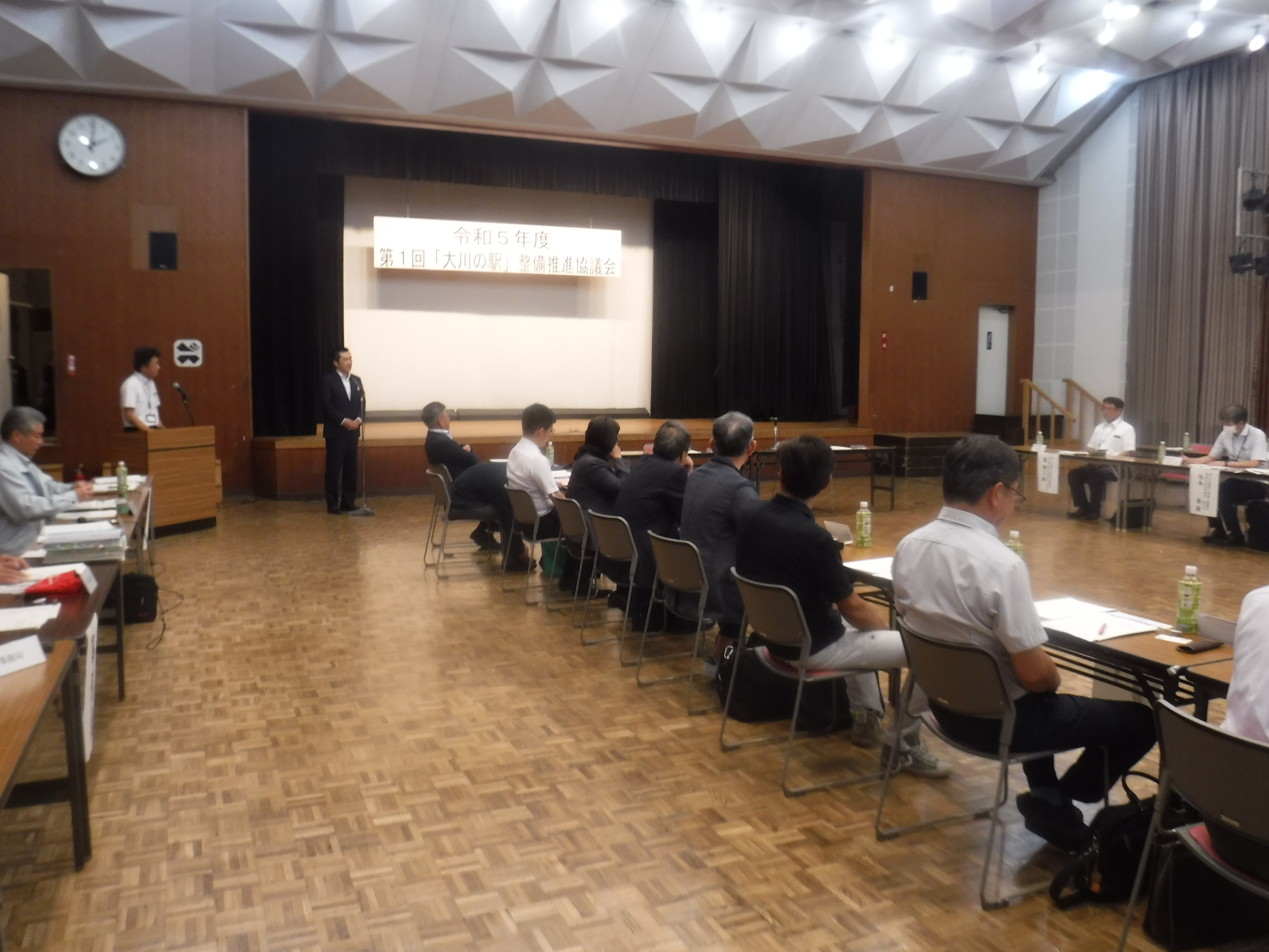 令和５年度第１回「大川の駅」整備推進協議会01